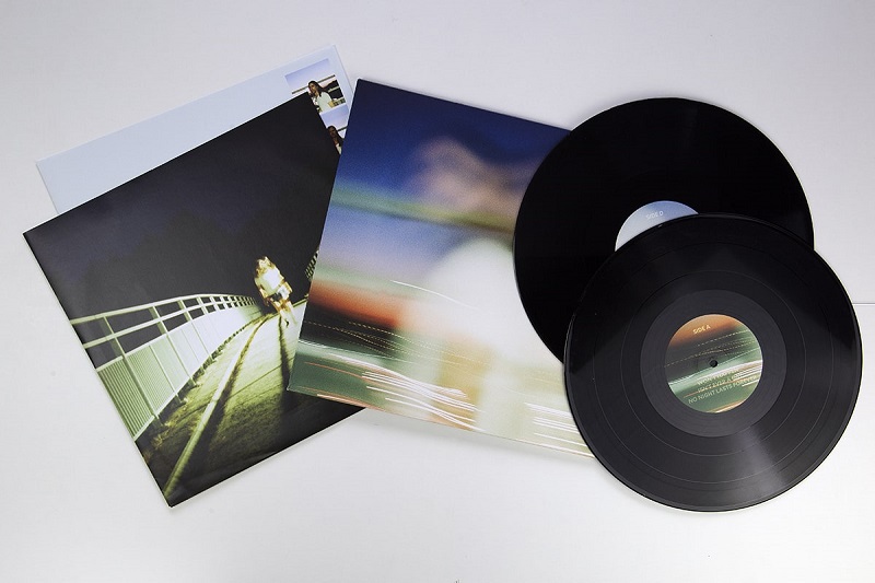 Ten Fe "Future Perfect, Presents Tense" double standard vinyl. Manufactured by Key Production.