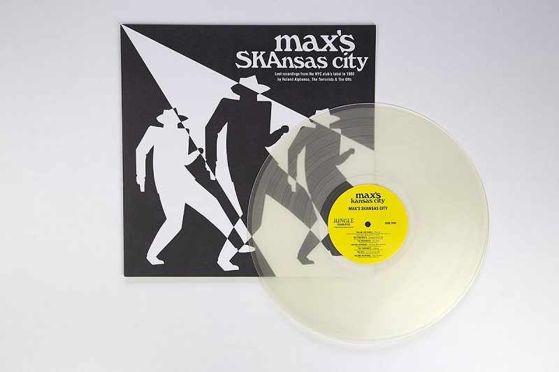 Various "Max's SKAnsas City" yellow transparent vinyl. Manufactured by Key Production.