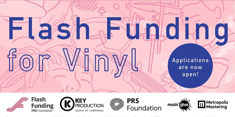 Flash Funding Panel PRS vinyl banner