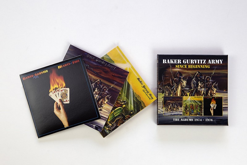 Baker Gurvitz "Army since beginning" 3CD clamshell box set. Manufactured by Key Production.