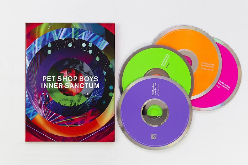 Pet Shop Boys "Inner Sanctum" CD. Manufactured by Key Production.