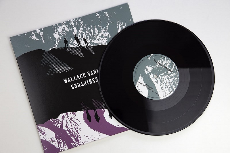 Wallace Vanborn "Sleaze To Grease The Wheel" standard vinyl. Manufactured by Key Production.