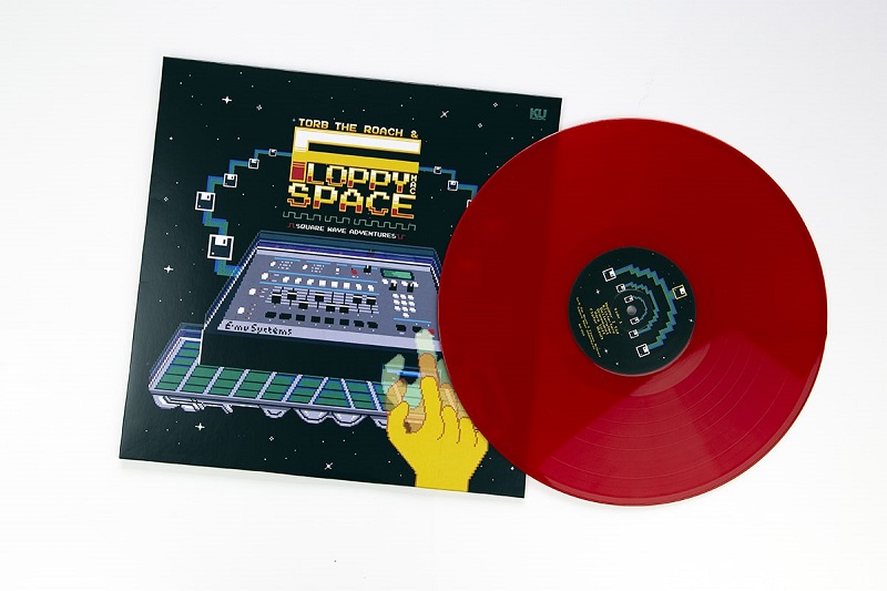 Torb The Roach & Floppy Mac Space "Square Wave Adventures" Vinyl. Manufactured by Key Production