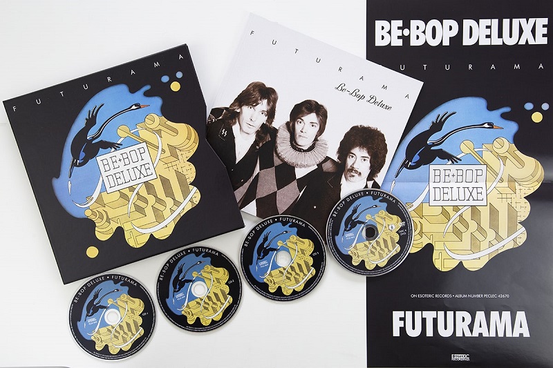 Be Bop "Futurama" deluxe 4 disc limited edition box set and poster. Manufactured by Key Production