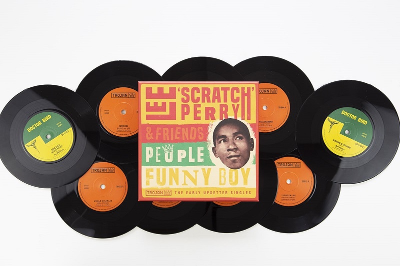 Lee ‘Scratch' Perry "People Funny Boy: The Early Upsetter Singles" Box set. Manufactured by Key Production