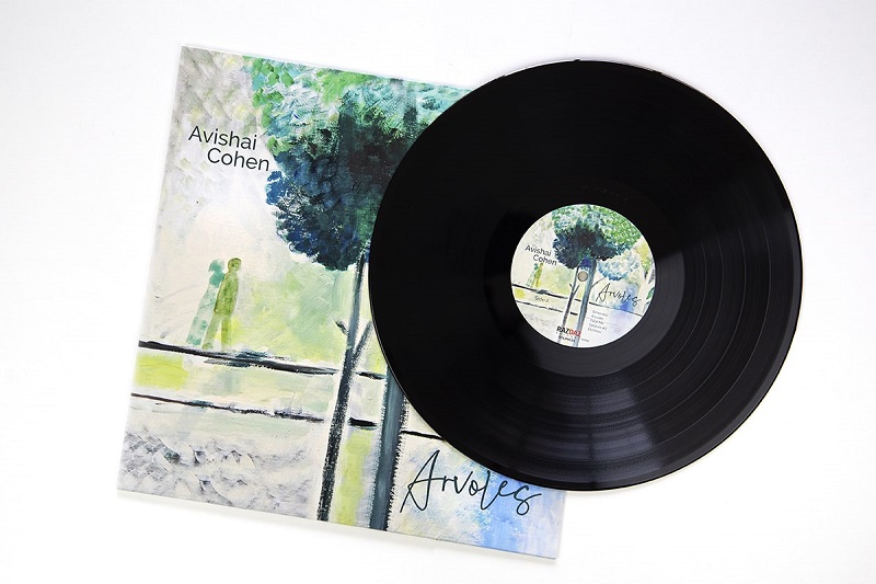 Avishai Cohen "Arvoles" standard vinyl. Manufactured by Key Production.