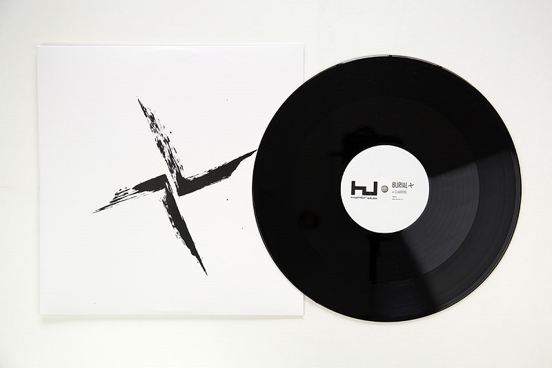 Burial "Claustro / State Forest" standard vinyl. Manufactured by Key Production.