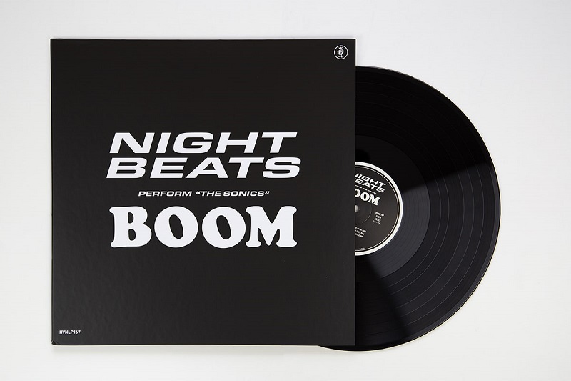 Night Beats "Night Beats Perform The Sonics Boom" standard vinyl. Manufactured by Key Production.