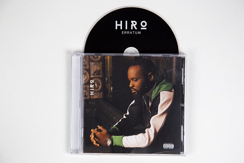 Hiro "Erratum" CD. Manufactured by Key Production.