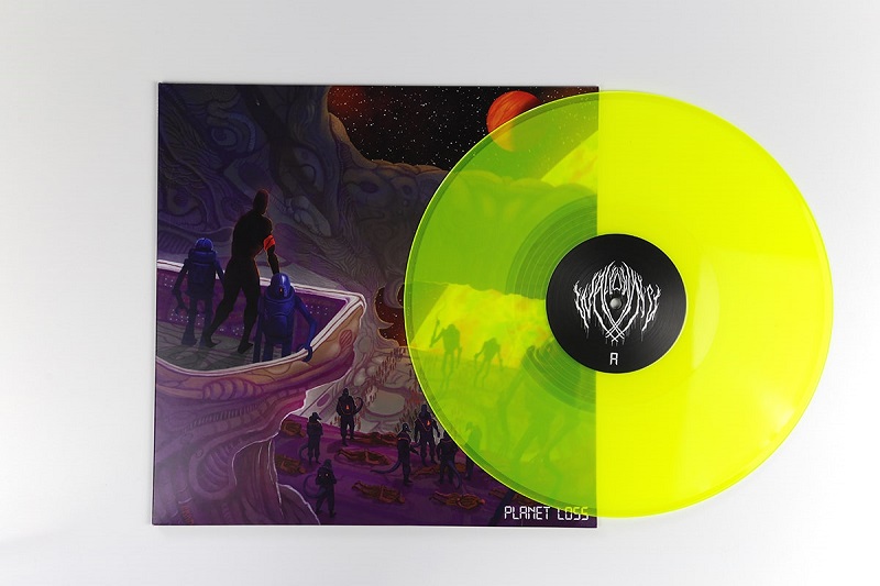 Wallowing Planet Loss transparent green vinyl