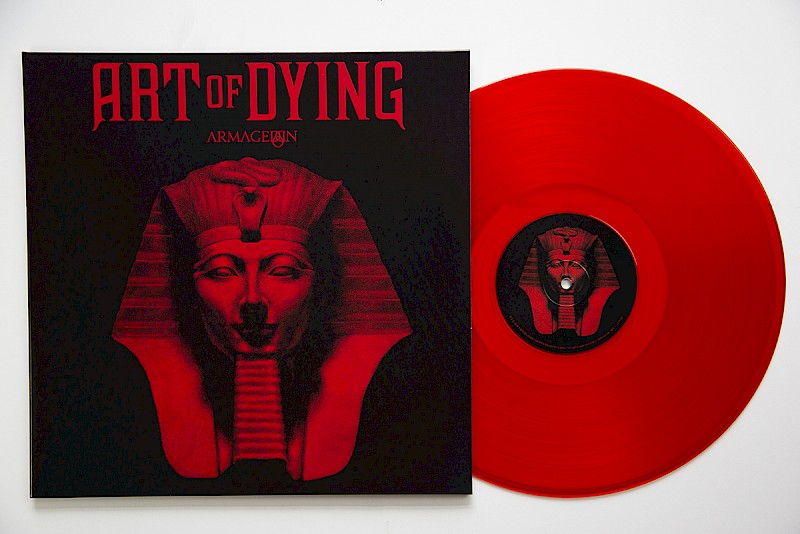 Art Of Dying, Armageddon, red vinyl,