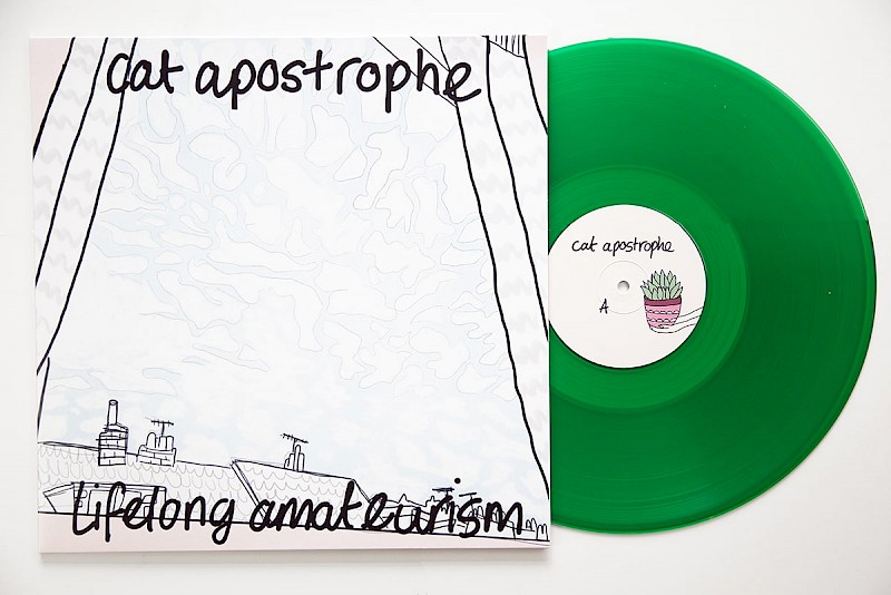 Cat Astrophe, Lifelong Amateurism, 12” green vinyl