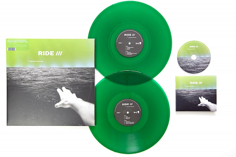 Ride, This Is Not A Safe Place, double green vinyl, CD