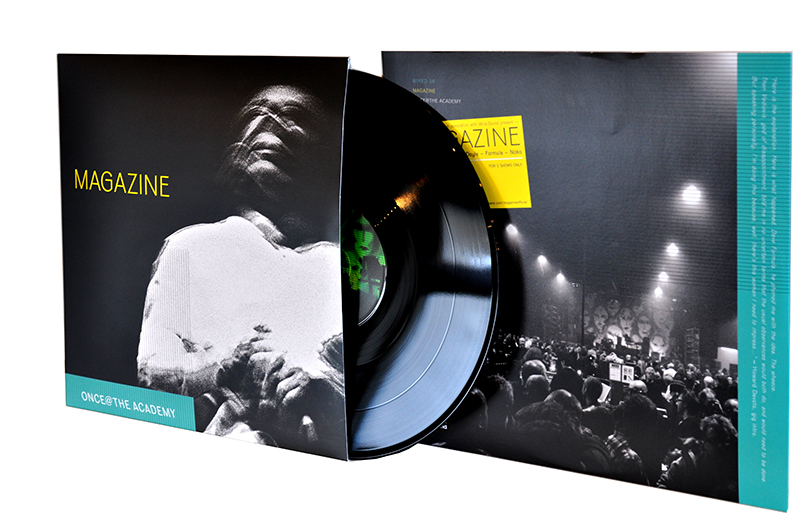 Magazine - Once At The Academy: Black vinyl [Wire-Sound]