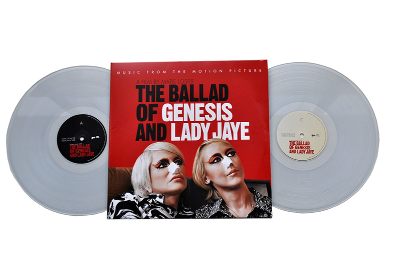 O.S.T/Psychic TV -- The Ballad Of Genesis & Lady Jaye: Clear vinyl [Sweet Nothing/Cargo]