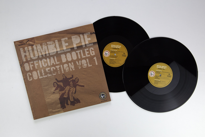 Humble Pie "Official Bootleg Vol 1" double vinyl. Manufactured by Key Production.