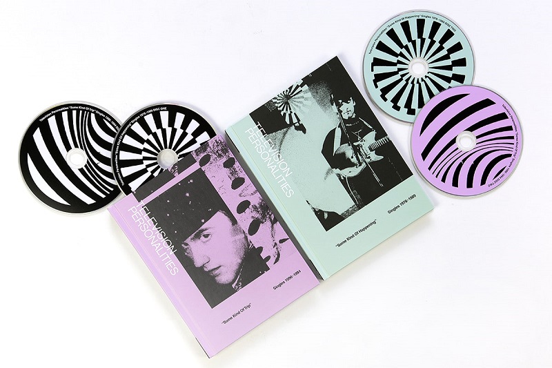 Television Personalities "Some Kind Of Happening: Singles 1978-1989 & Some Kind Of Trip: Singles 1990-1994" double CD. Manufactured by Key Production.