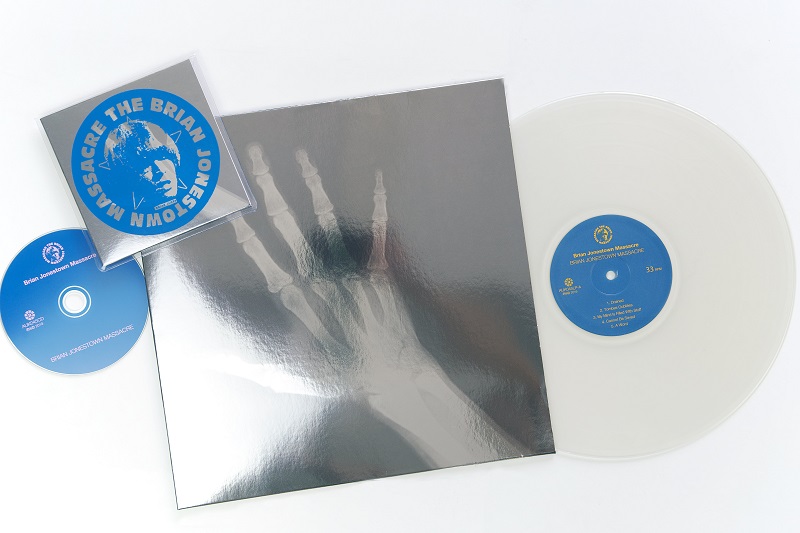 The Brian Jonestown Massacre "The Brian Jonestown Massacre" clear transparent vinyl. Manufactured by Key Production.